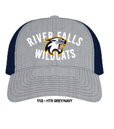 River Falls Retail Online Richardson 112 - Snapback Trucker Cap - Heather Grey/Navy