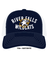 River Falls Retail Online Richardson 112+ - R-Flex Snapback Trucker Cap - Navy/White