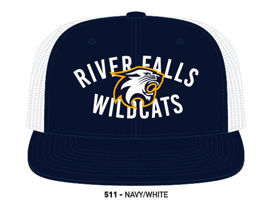 River Falls Retail Online Richardson 511 Wool Blend Flatbill Snapback - Direct Embroidery