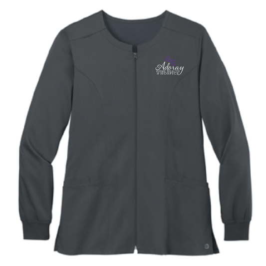 Adoray Wink® Women’s Premiere Flex™ Full-Zip Scrub Jacket