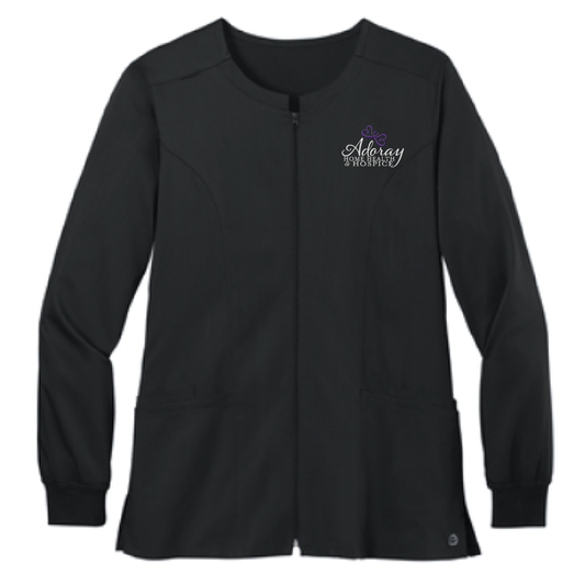 Adoray Wink® Women’s Premiere Flex™ Full-Zip Scrub Jacket