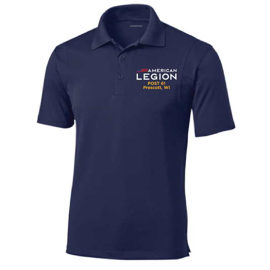 Prescott American Legion Sport-Tek Micropique Sport-Wick Polo