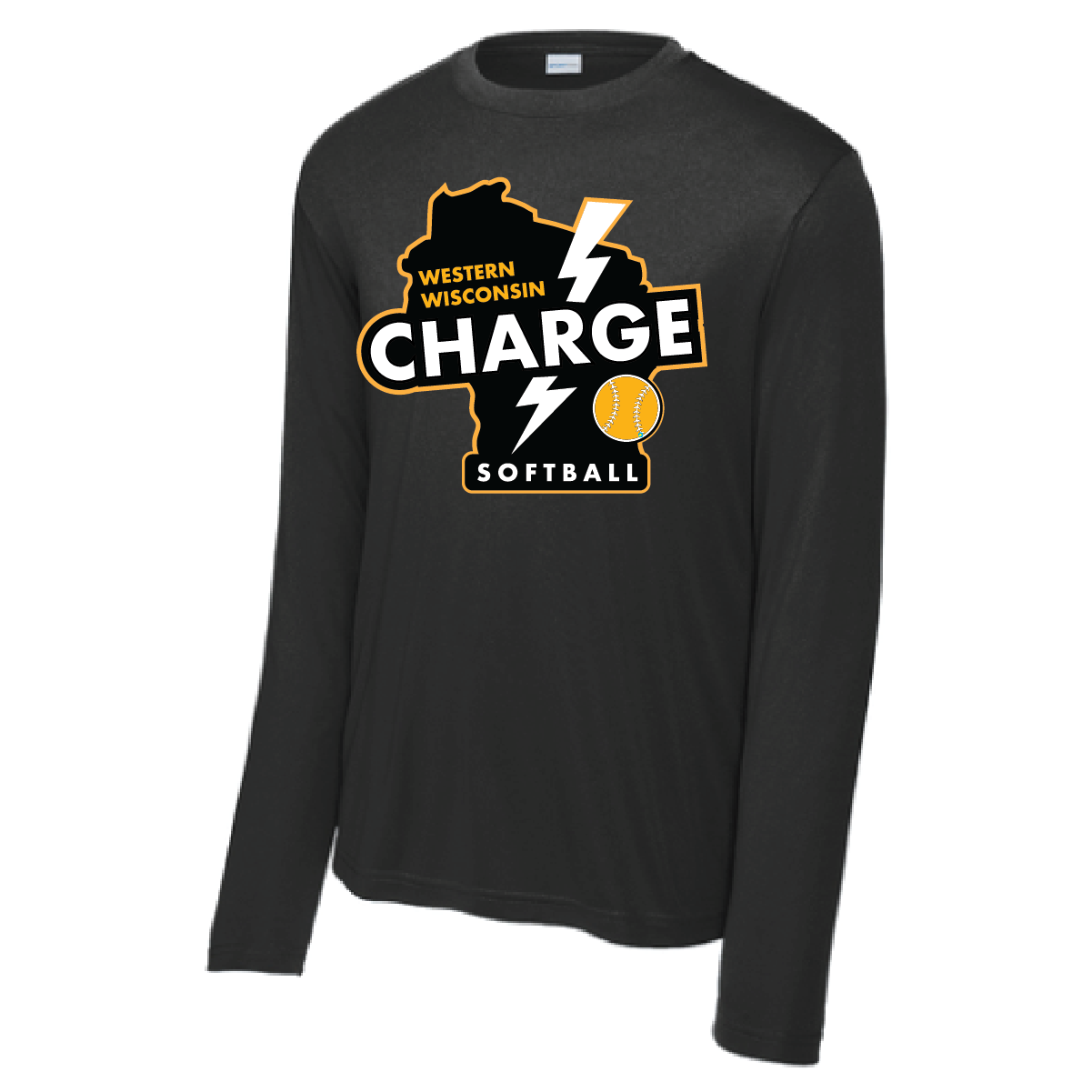 Wisconsin Charge Sport-Tek® Long Sleeve PosiCharge® Competitor™ Tee