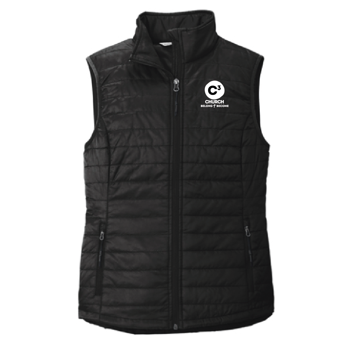 C3 Church- Port Authority® Packable Puffy Vest - Adult and Womens