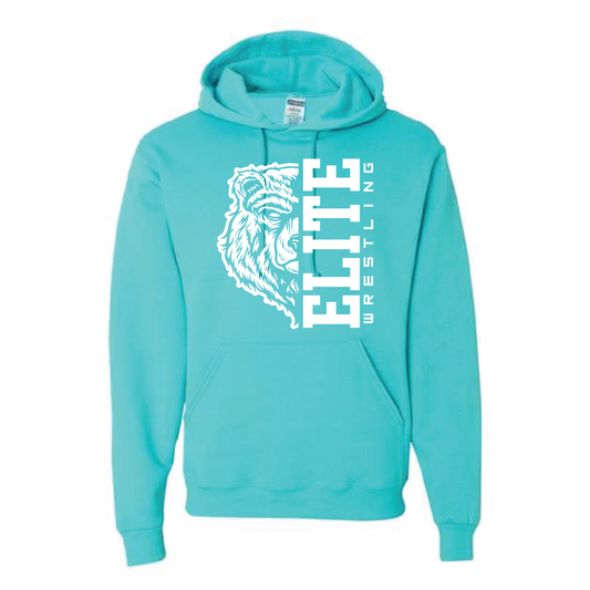Elite Wrestling Jerzees Unisex NuBlend® Hooded Sweatshirt - Scuba Blue