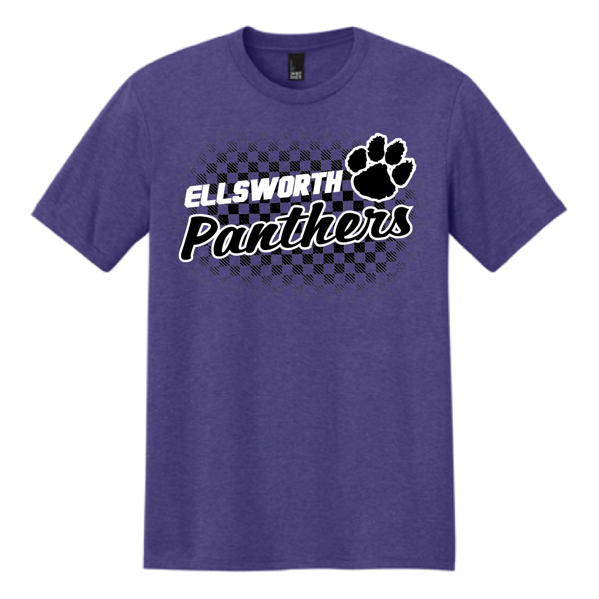 ECSD District Perfect Tri Tee - Purple