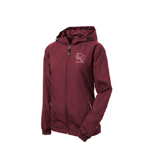 EPTA Sport-Tek® Women's Colorblock Hooded Raglan Jacket