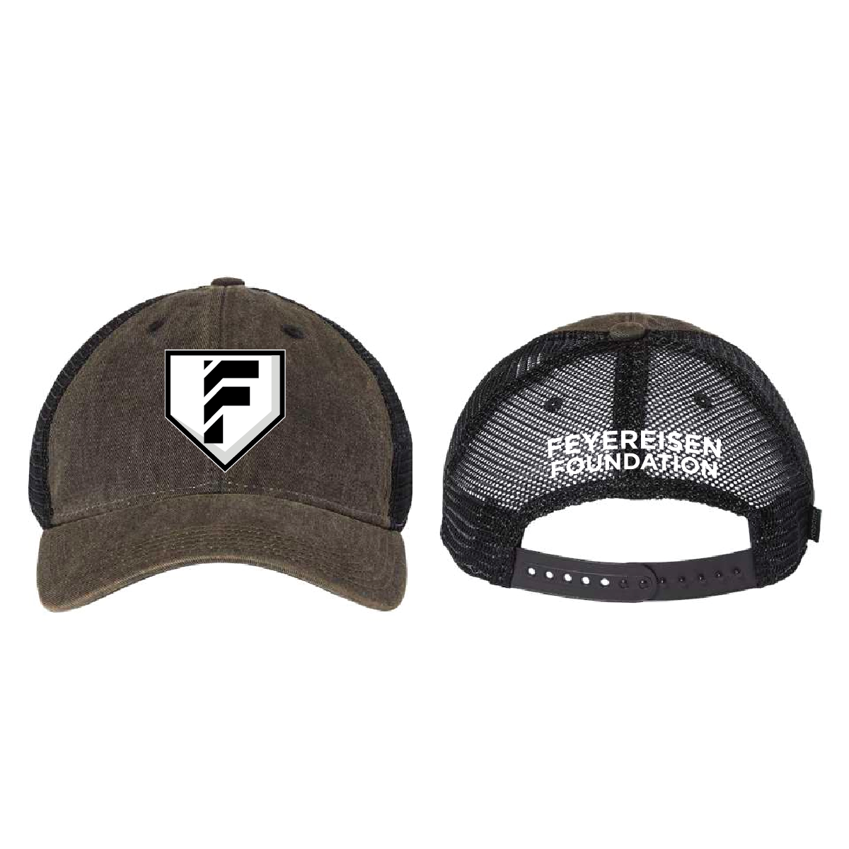 Feyereisen Foundation Legacy Old Fashion Trucker- Black