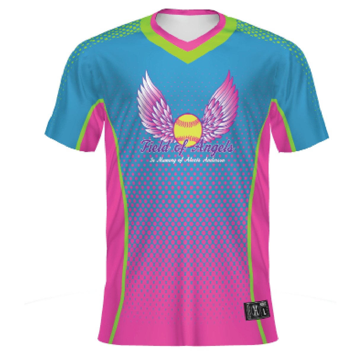 Field of Angels Mens Sublimated Shirt