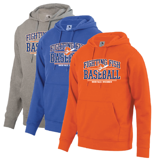 Fighting Fish Fleece Hoodie