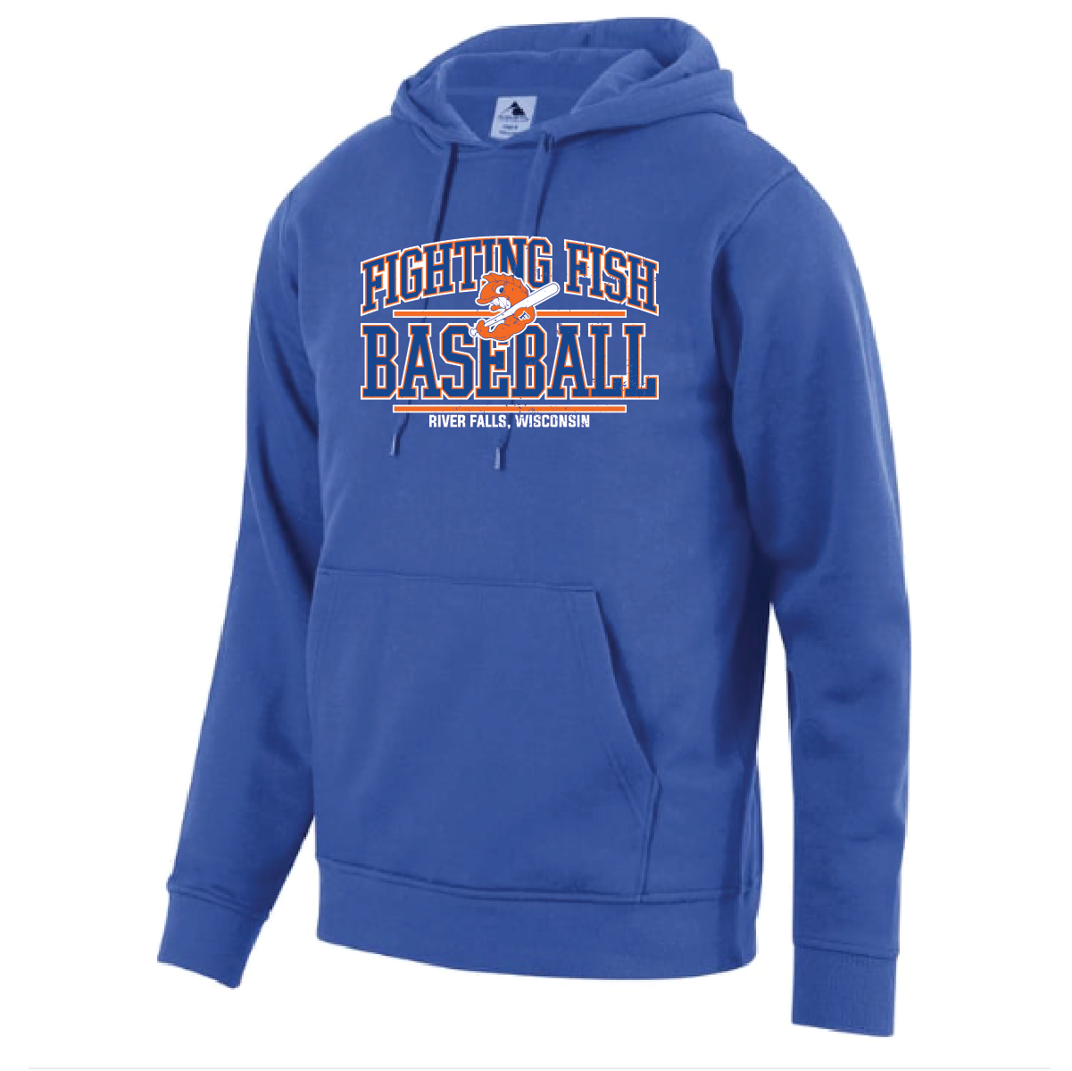 Fighting Fish Fleece Hoodie