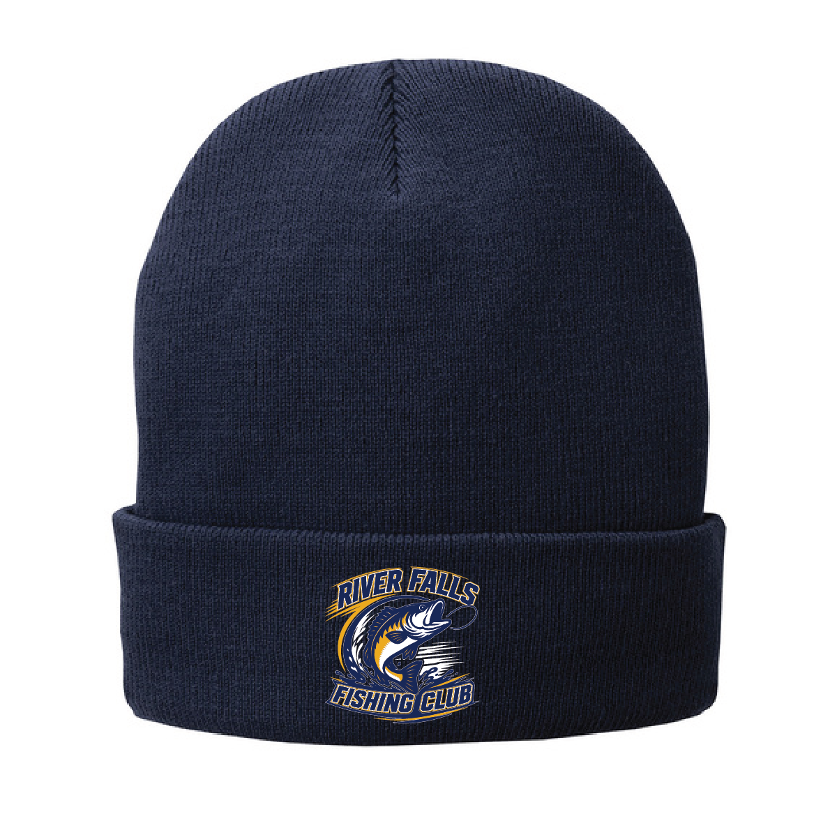 RF Fishing Club Port Authority Fleece-Lined Knit Cap