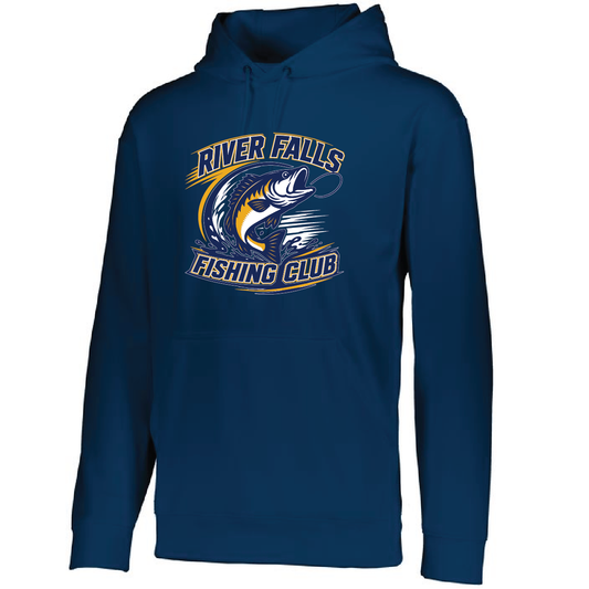 RF Fishing Club Augusta Sportswear Wicking Fleece Hoodie