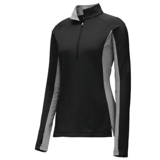 Glenbrook Lumber Sport-Wick Stretch Contrast 1/4-Zip Pullover