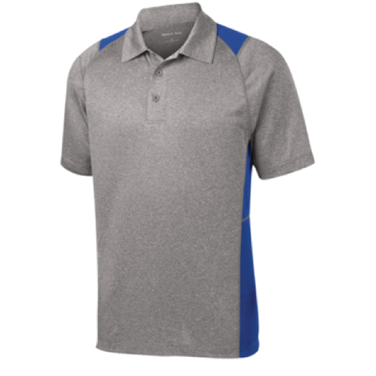 Glenbrook Lumber Heather Colorblock Contender Polo