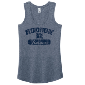 Hudson Raiders Online Women's Tri Blend Tank Top - Navy Frost