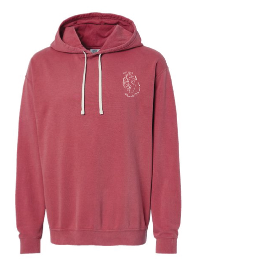 &mamatoo Comfort Colors Unisex Garment-Dyed Lightweight Fleece Hooded Sweatshirt