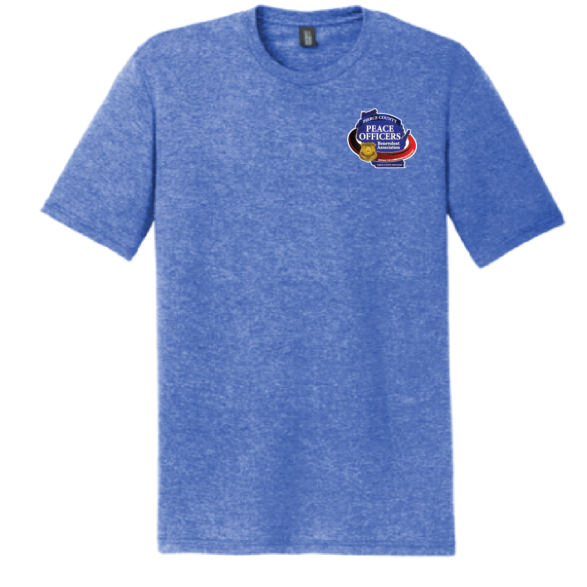 PCPOBA District Perfect Tri Tee Royal Frost