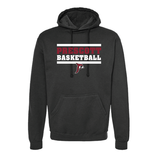 Prescott Boys Basketball Tultex Unisex Fleece Hooded Sweatshirt