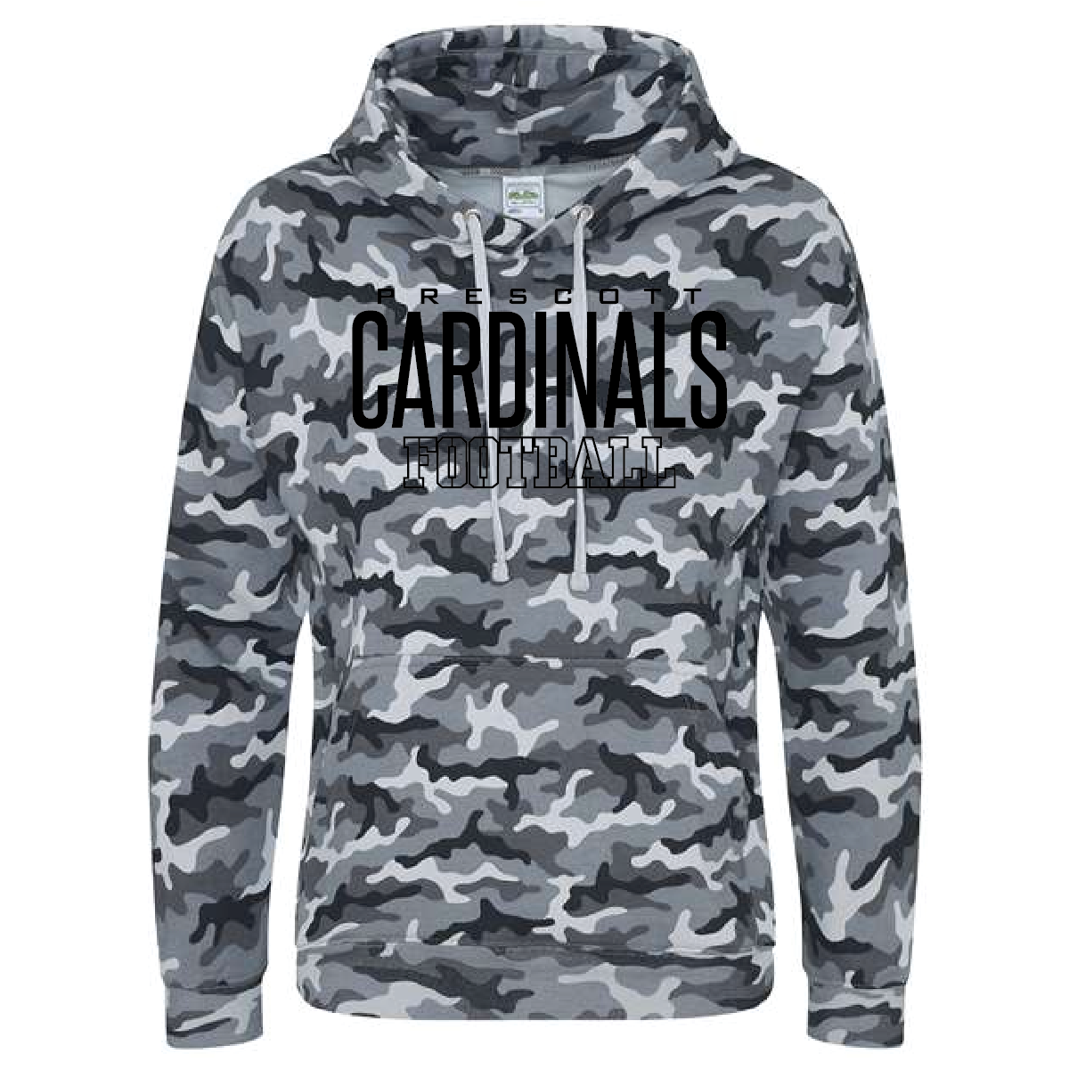 Prescott Retail Online Football Camo Sweatshirt with Silicone 2025