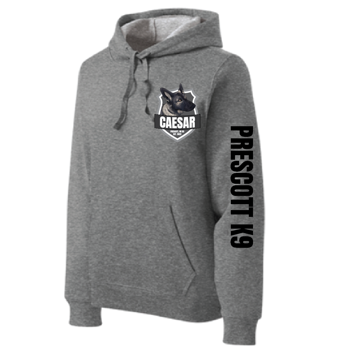 Prescott K9 Sweatshirt - Front and Sleeve Print