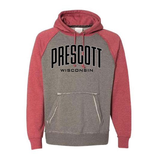 Prescott Retail Online J America Vintage Raglan Sweatshirt - Prescott, WI