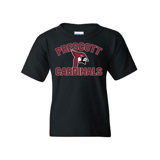 Prescott Retail Online Youth Gildan Shirt - Black Design 100