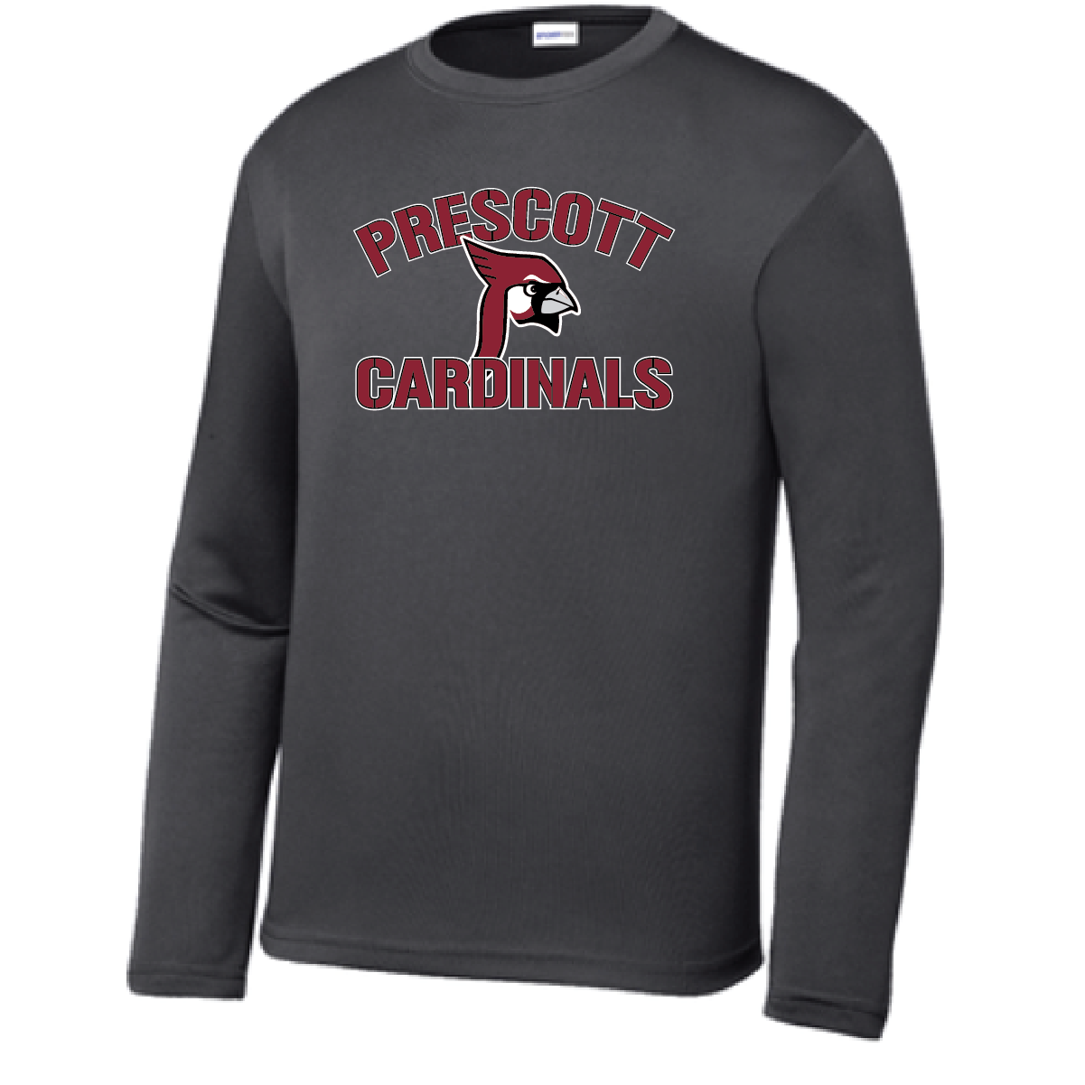 Prescott Retail Online Youth Long Sleeve Sport Tek Poly Shirt - Design 100