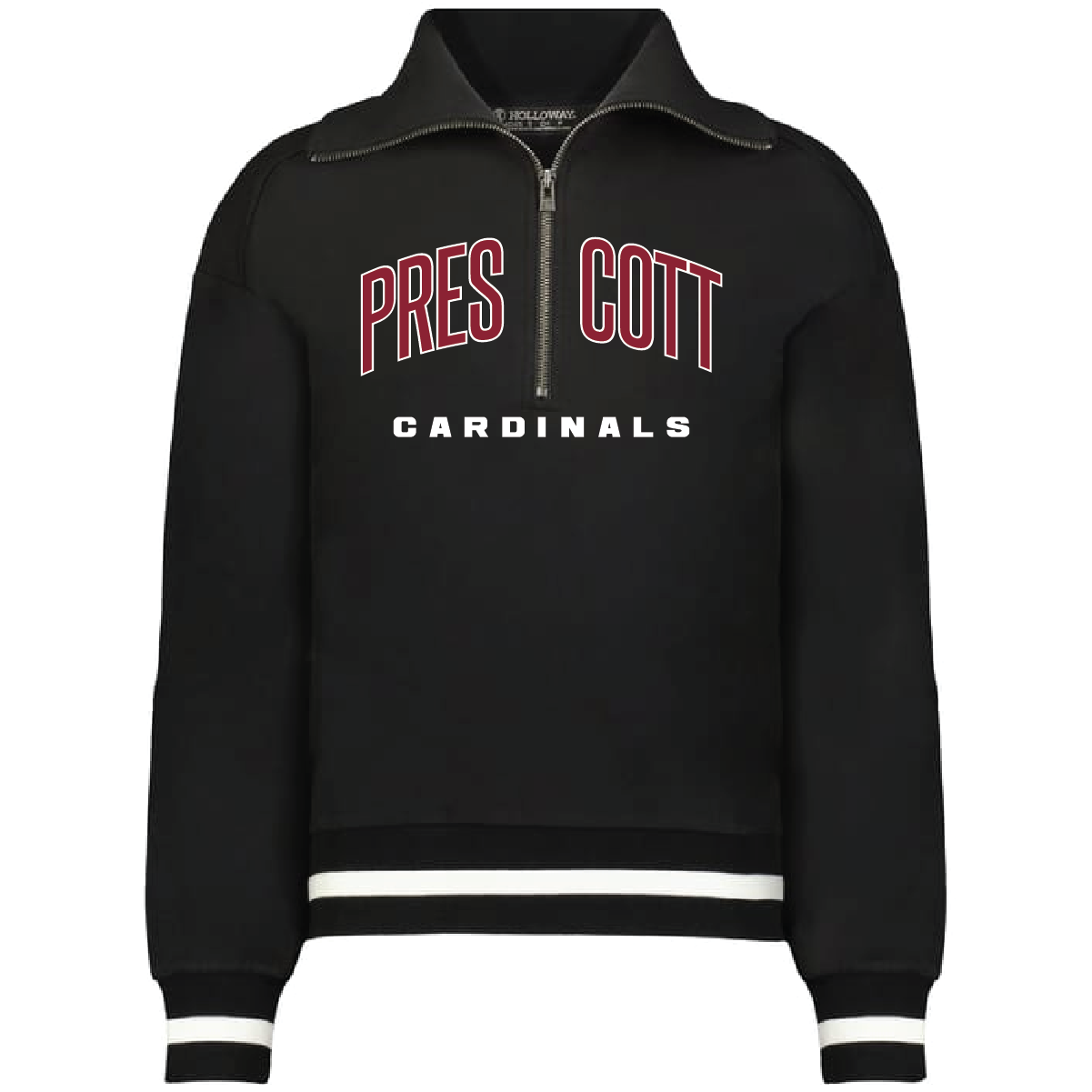 Prescott Retail Online Holloway - Women's Heritage Prep Quarter-Zip Pullover - Black