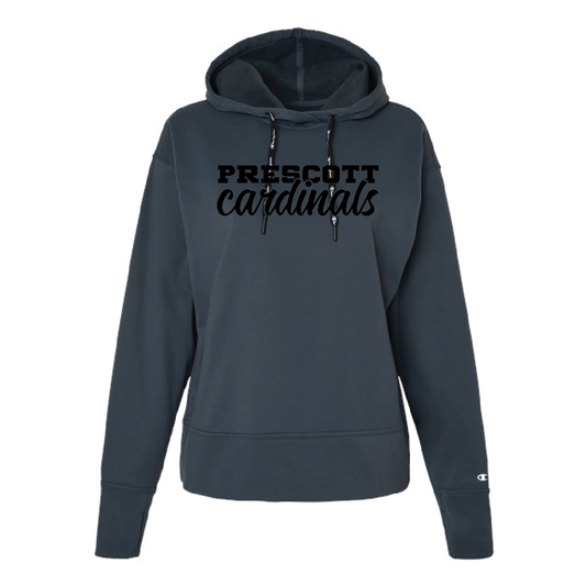 Prescott Retail Online Champion Women's Sport Hooded Sweatshirt with Silicone