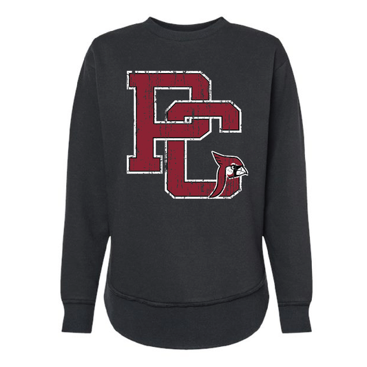 Prescott Retail Online LAT Women's Weekend Fleece Crewneck Sweatshirt - 141