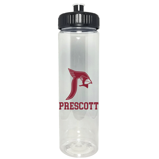 Prescott Retail Online Clear Squeeze Water Bottle