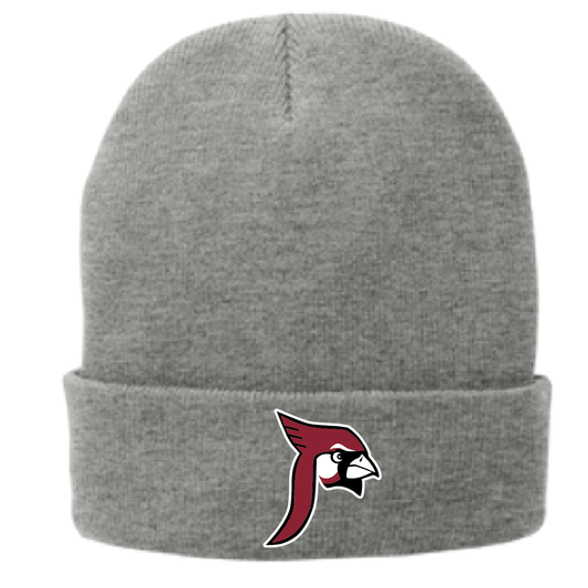 Prescott Retail Port & Company® Fleece-Lined Knit Cap - Oxford - Flying P