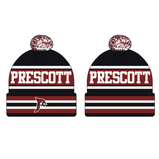 Prescott Retail Online Pacific Embroidered Stripe Beanie