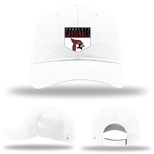 Prescott Retail Online Richardson 222 Airmesh Lite Trucker with Rubber Patch - White