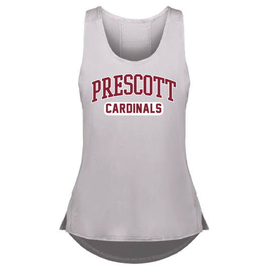 Prescott Retail Online Ladies Tank Powered by Coolcore - Light Grey