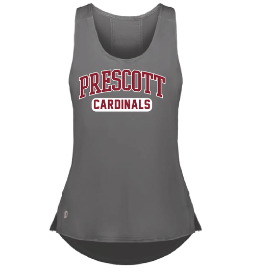 Prescott Retail Online Ladies Tank Powered by Coolcore - Dark Grey