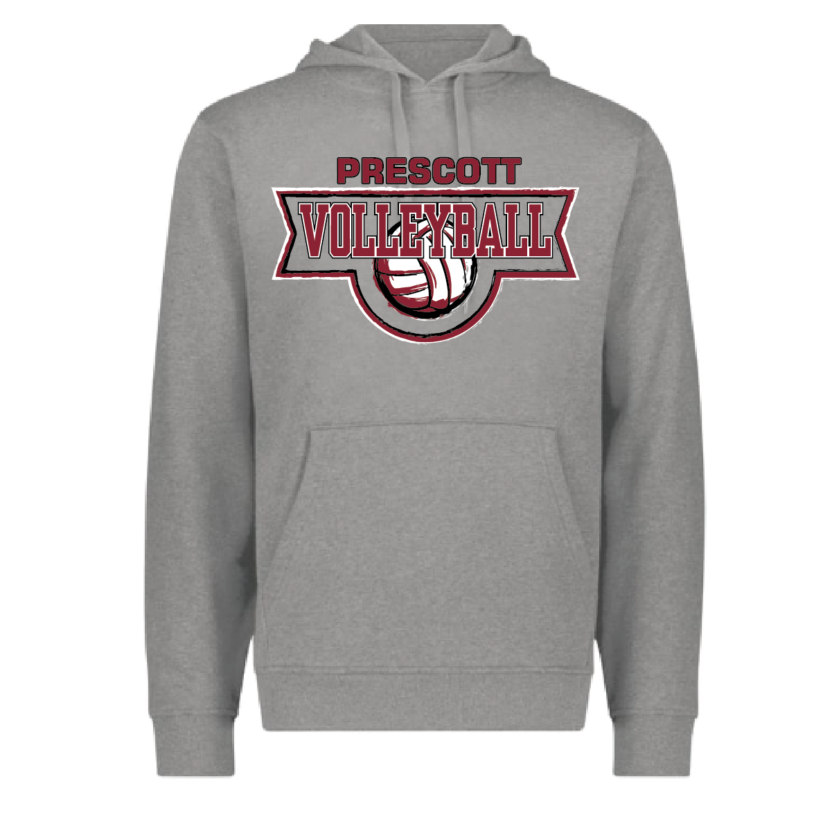 Prescott Retail Online 2025 Volleyball 60/40 Hoodie