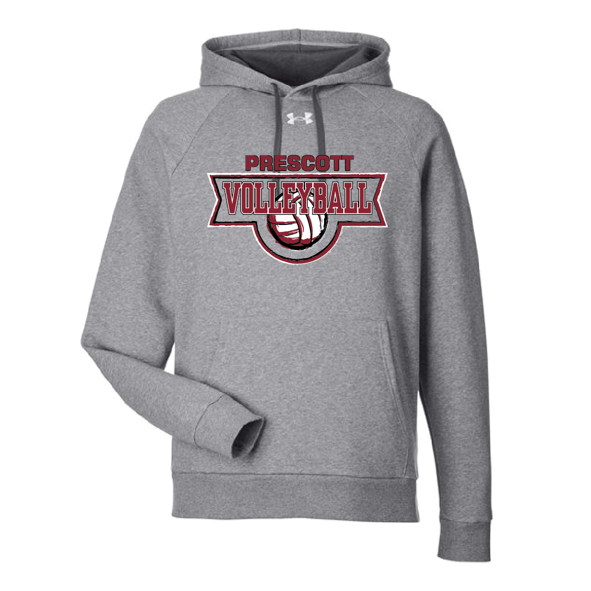 Prescott Retail Online 2025 Volleyball UA Rival Fleece Hooded Sweatshirt