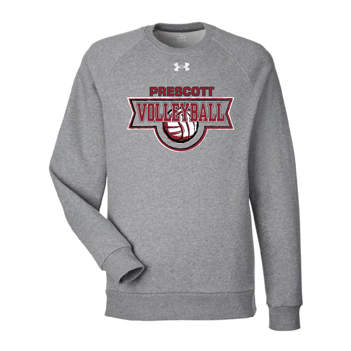 Prescott Retail Online 2025 Volleyball UA Rival Fleece Crewneck Sweatshirt