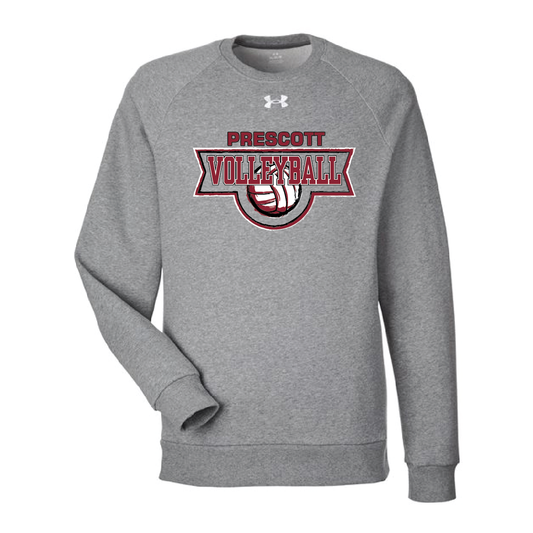 Prescott Retail Online 2025 Volleyball UA Rival Fleece Crewneck Sweatshirt