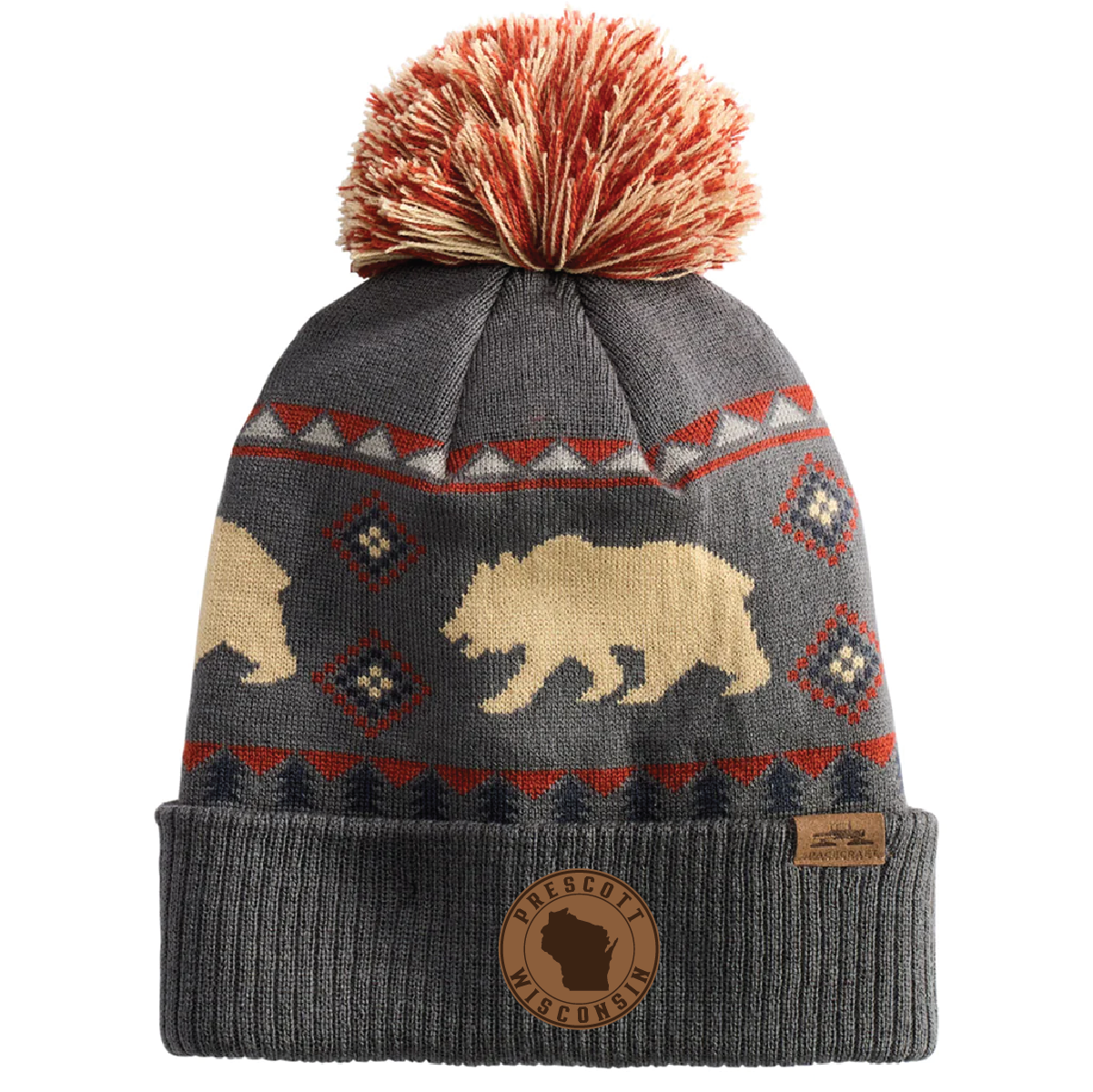 Prescott Wisconsin Retail Spacecraft Limited Edition Beanie with Leather Patch