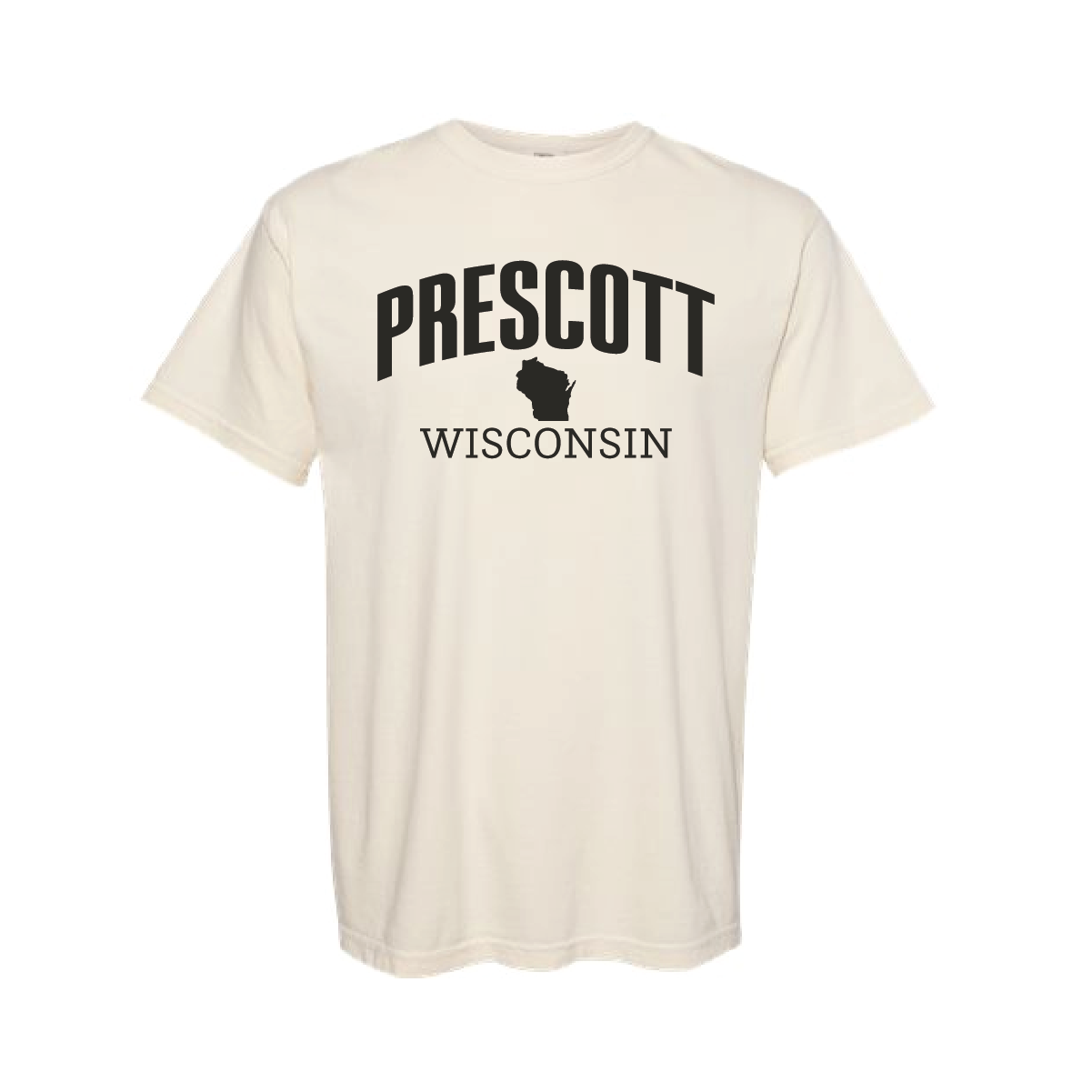 Prescott Wisconsin Retail Comfort Colors - Garment-Dyed Heavyweight T-Shirt - Design 1
