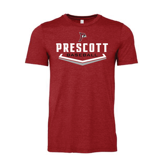 Prescott Retail Online Baseball Bella Canvas Jersey Tee