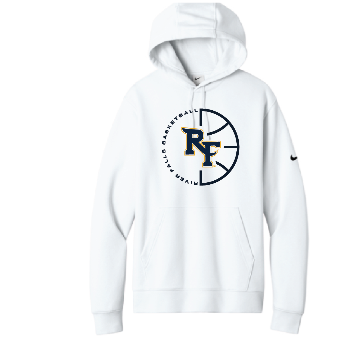 RF Boys Basketball Nike Club Fleece Swoosh Pullover Hoodie