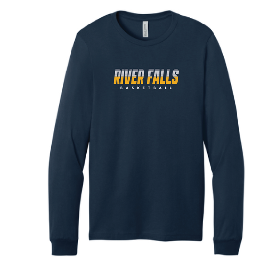 RF Boys Basketball Bella + Canvas Unisex Jersey Long Sleeve