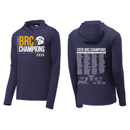 River Falls Retail Online - RF Football - BRC Conference Champ Sport-Tek® PosiCharge® Competitor™ Hooded Pullover