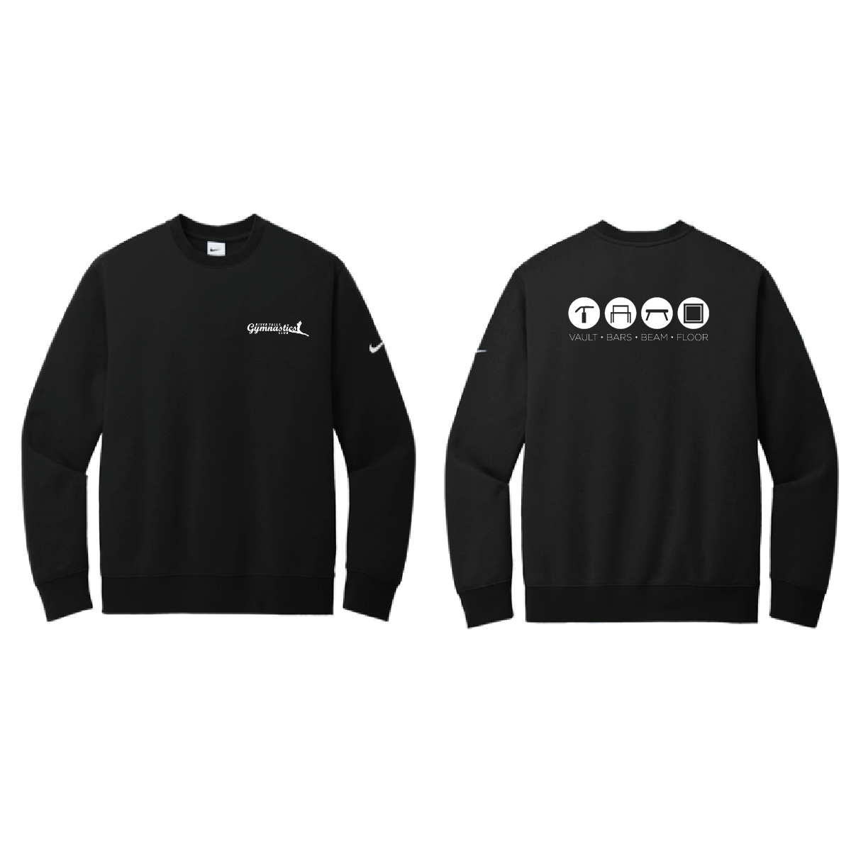 RFGC Nike Club Fleece Sleeve Swoosh Crew
