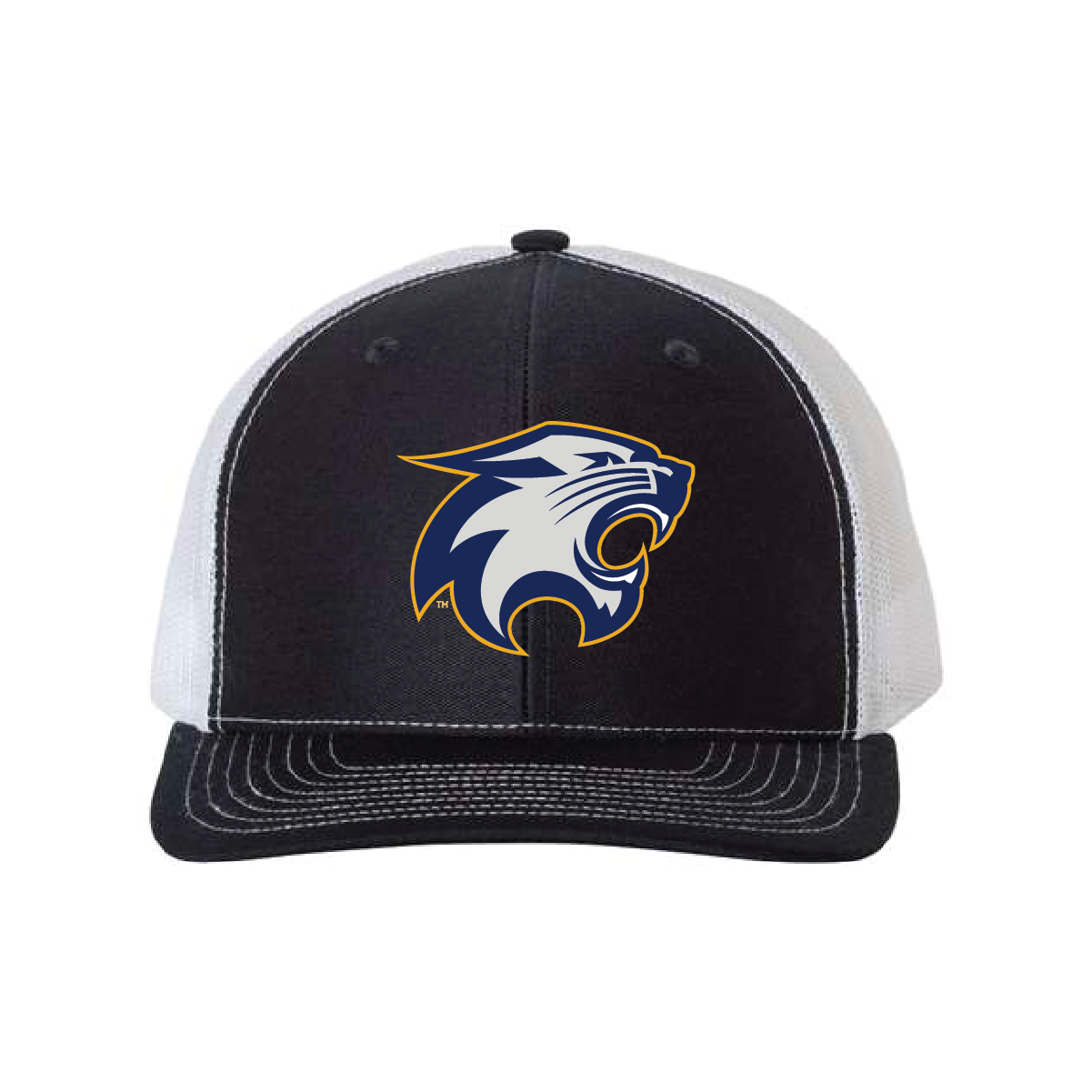 River Falls Retail Richardson 112 Navy/White w/ 3D Wildcat Head