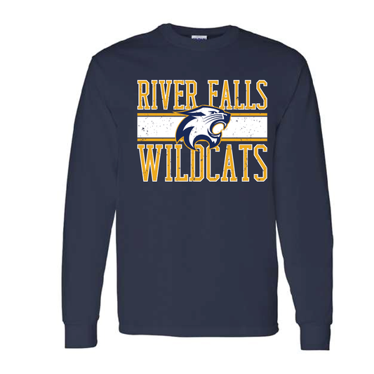 River Falls Retail Online Gildan Long Sleeve Shirt - Design 58